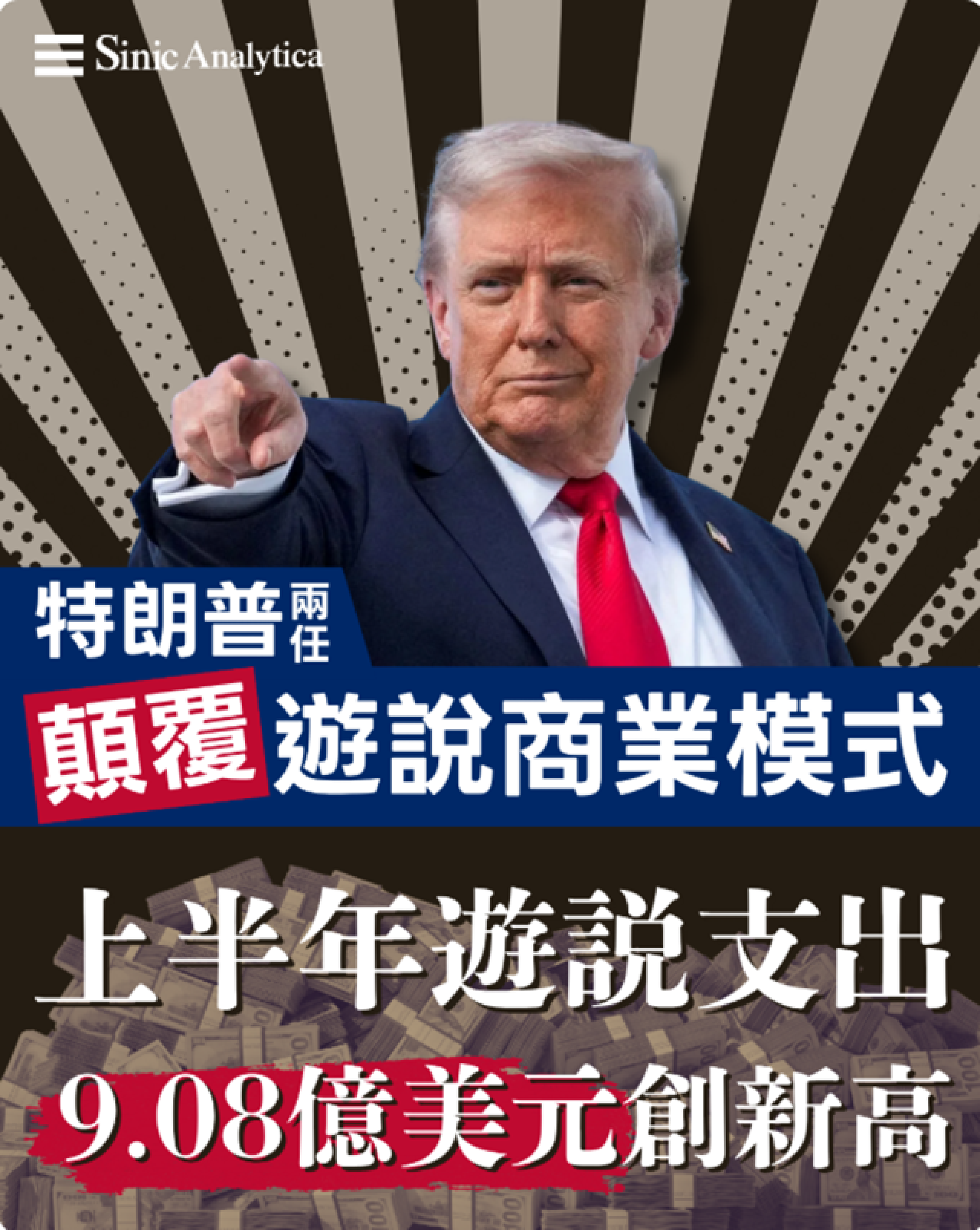 【免費新聞試閱】特朗普關稅政策推動華盛頓遊說業創新高